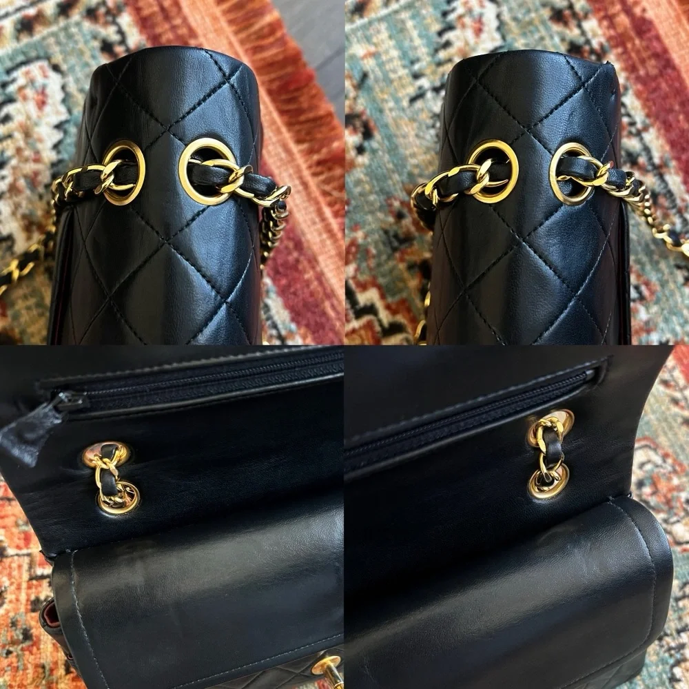 Chanel Classic Vintage Medium Double Flap Bag - Picture 8 of 11